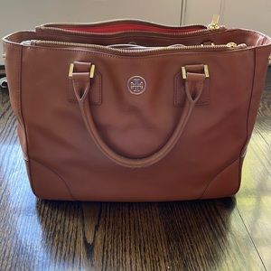 Tory Burch Tan Leather Tote